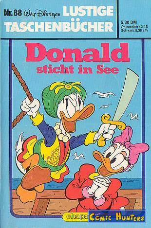 comic cover Donald sticht in See 88