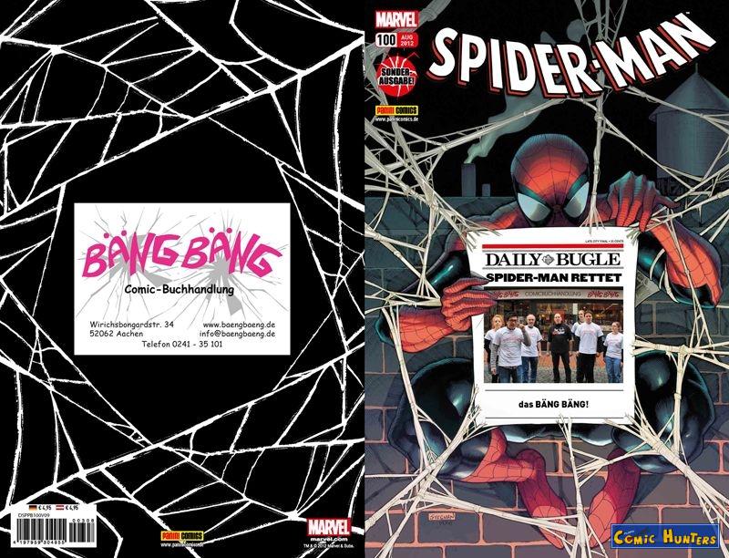 comic cover Spider-Man (Bäng Bäng - Aachen (2) Variant Cover-Edition) 100