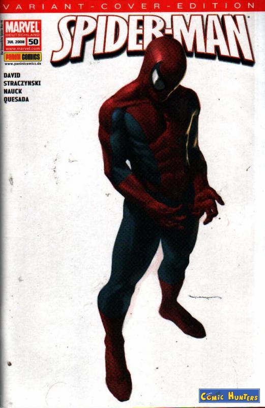 comic cover Spider-Man (Variant Cover-Edition) 50