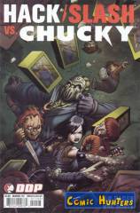 Hack/Slash vs. Chucky (Cover B)