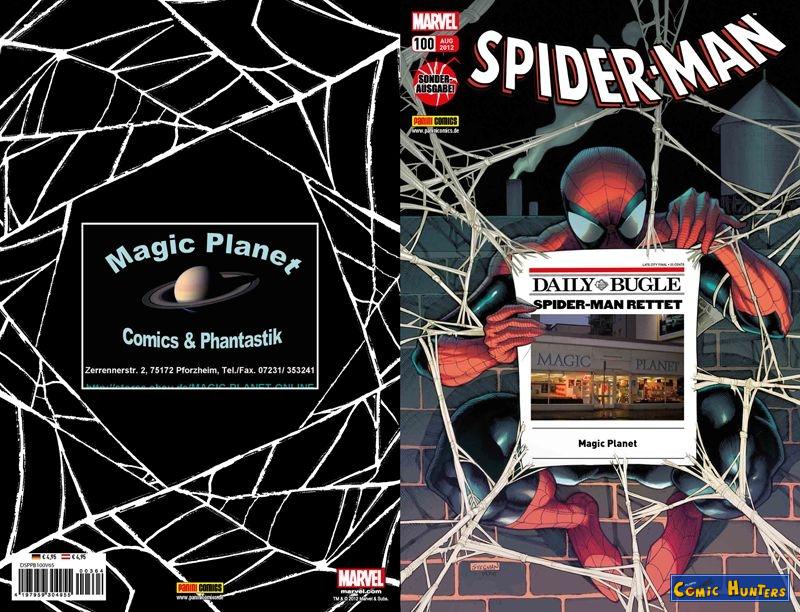 comic cover Spider-Man (Magic Planet - Pforzheim Variant Cover-Edition) 100