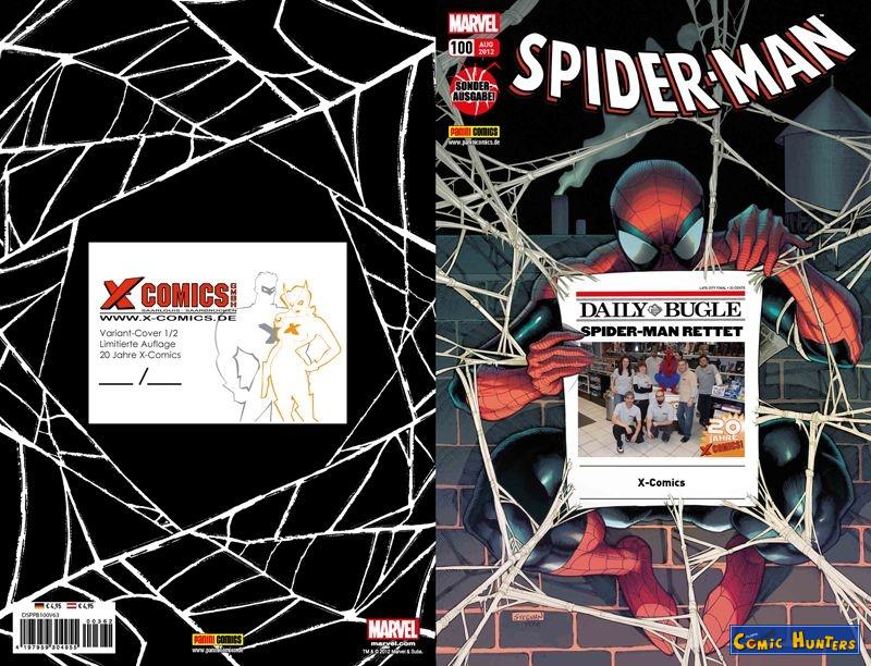 comic cover Spider-Man (X-Comics - Saarlouis (A) Variant Cover-Edition) 100