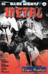 Dark Nights: Metal (Forbidden Planet / Jetpack Comics Bill Sienkiewicz Black and White Cover)