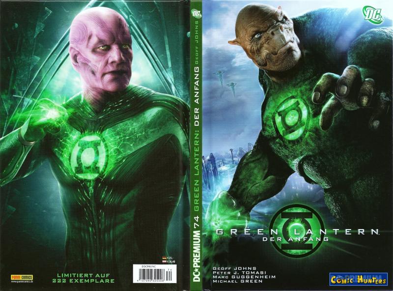comic cover Green Lantern: Der Anfang 74