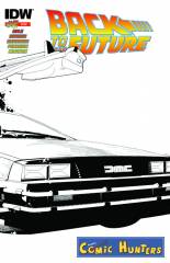 Back to the Future (Subscription Cover C Blank Variant Cover-Edition)