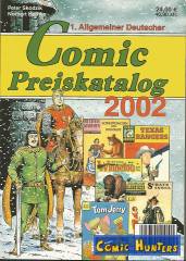 Allgemeiner Deutscher Comic Preiskatalog 2002