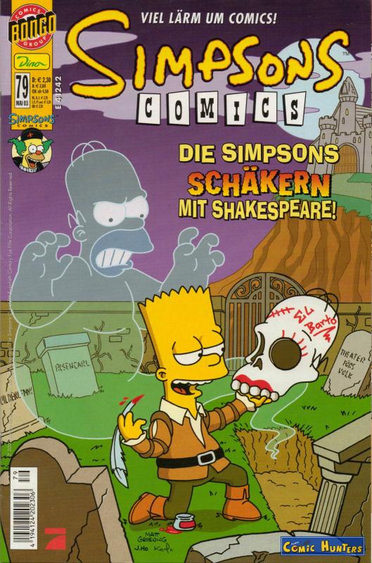 comic cover Simpsons Comics 79