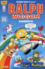 Ralph Wiggum Comics ("Mein Daddy schießt auf Menschen!" / Variant Cover 2 von 3)