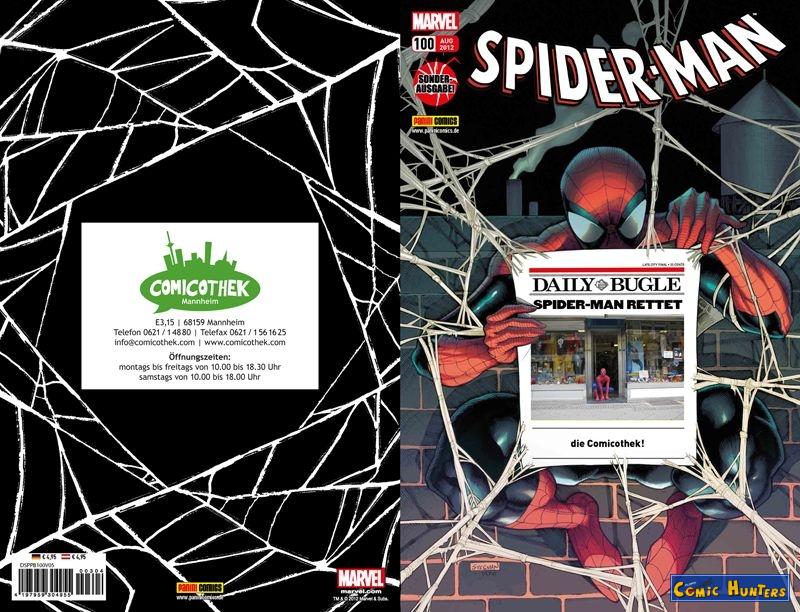 comic cover Spider-Man (Comicothek - Mannheim Variant Cover-Edition) 100