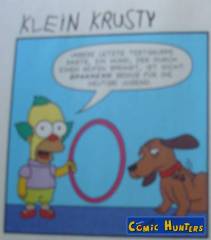 Klein Krusty (Unsere letzte Testgruppe sagte, ein Hund...)