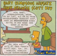 Bart Simpsons Aufsatz über Francis Scott Key