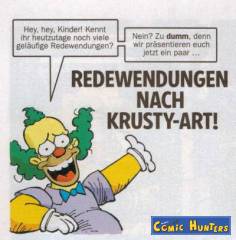 Redewendungen nach Krusty-Art!