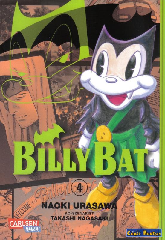 comic cover Billy Bat 4