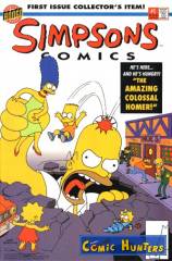 Colossal Homer (Bartcode Variant Cover-Edition)