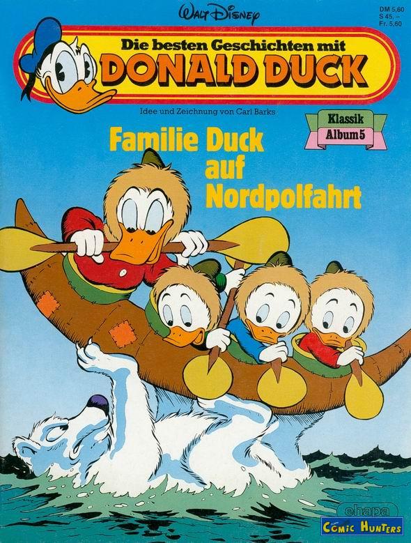 comic cover Familie Duck auf Nordpolfahrt 5