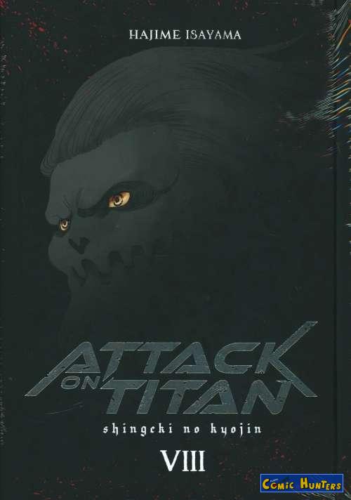 comic cover Attack on Titan Deluxe 8