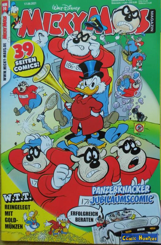 comic cover Micky Maus Magazin 20