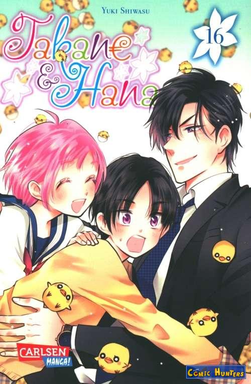 comic cover Takane & Hana 16