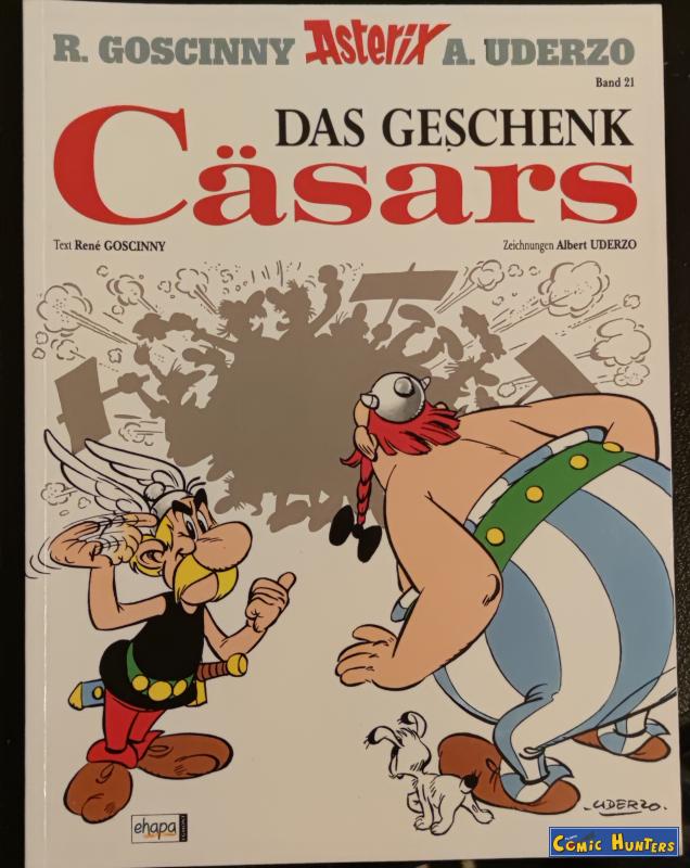 comic cover Das Geschenk Cäsars 21