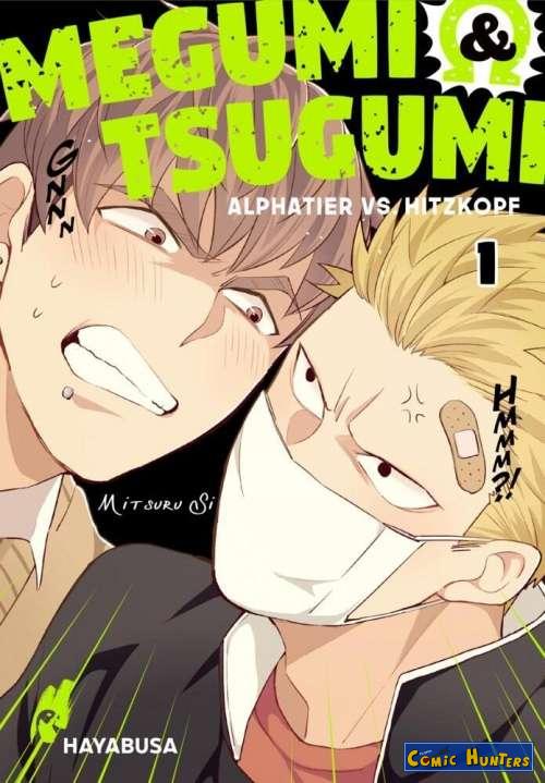 comic cover Megumi & Tsugumi - Alphatier vs. Hitzkopf 1