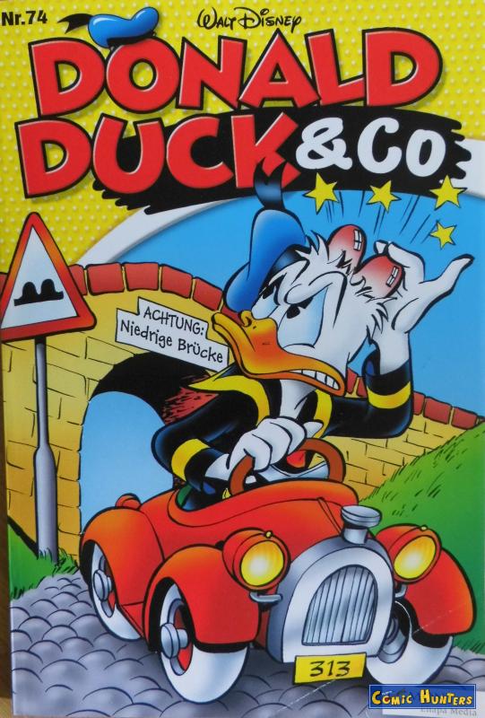 comic cover Donald Duck & Co 74