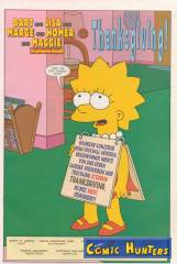 Bart und Lisa und Marge und Homer und Maggie (in geringerem Ausmaß) gegen Thanksgiving!